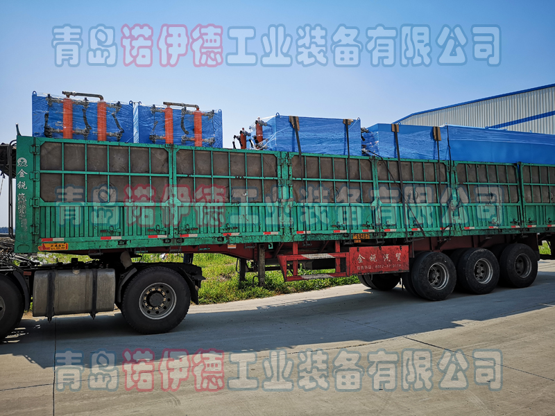  內(nèi)蒙古某企業(yè)定制7套斜插濾筒除塵器發(fā)貨 